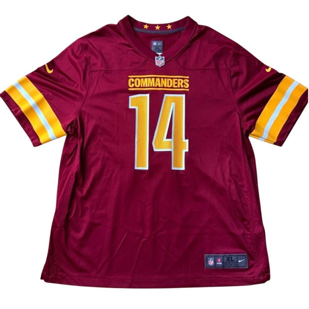 Washington Commanders Sam Howell NFL Nike On Field Red football Jersey XL